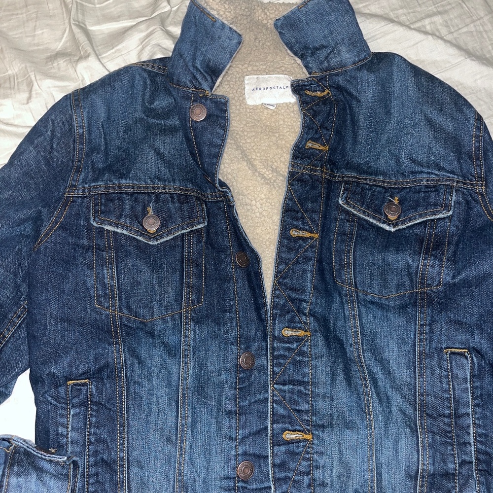 Sherpa Jean jacket